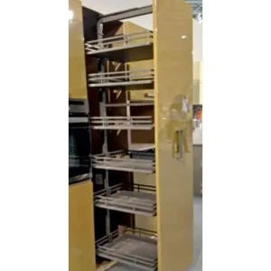 Hettich Larder 6 Tier - 600mm  TALL UNIT (Frame + Basket)