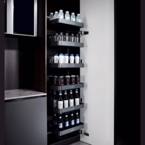 Hettich Larder 6 Tier - 600mm  TALL UNIT (Frame + Basket)