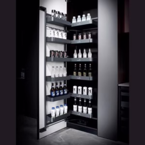 Hettich Duo 6 Tier - 450mm  PANTRY UNIT (Frame + Basket)